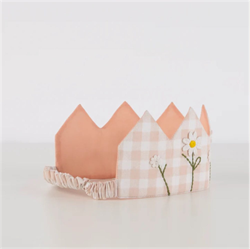 Meri Meri - Gingham Crown - Pötikareli Taç