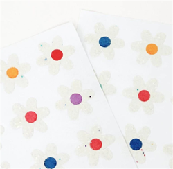 Meri Meri - Glitter Daisy Stickers - Simli Papatya Çıkartmalar - 8 Sayfa