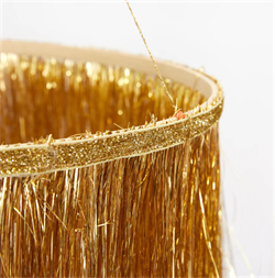 Meri Meri - Gold Tinsel Chandelier - Altın Püsküllü Süs Avize