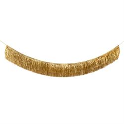 Meri Meri - Gold Tinsel Fringe Garland - Altın Püsküllü Asılan Süs