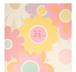 Meri Meri - Groovy Flower Hanging Decorations - Çiçekler Asılan Dekorlar (7Li)