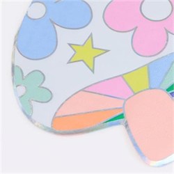 Meri Meri - Groovy Mushroom Napkins - Modern Mantar Desenli Peçeteler - 16 Adet