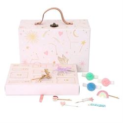 Meri Meri - Hair Accessories Advent Calendar Suitcase - Saç Tokalı Advent Calender