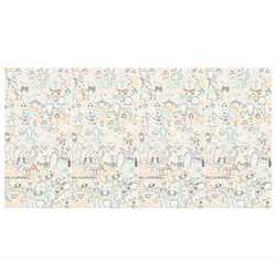 Meri Meri - Halloween Colour In Activity Tablecloth - Cadılar Bayramı Aktivite Masa Örtüsü