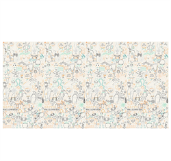 Meri Meri - Halloween Colour In Activity Tablecloth - Cadılar Bayramı Aktivite Masa Örtüsü