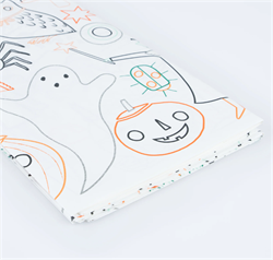 Meri Meri - Halloween Colour In Activity Tablecloth - Cadılar Bayramı Aktivite Masa Örtüsü