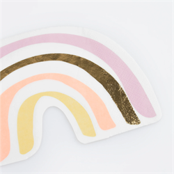 Meri Meri - Happy Face Icons Diecut Napkins - Mutlu Yüz Semboller Peçeteler (x16)