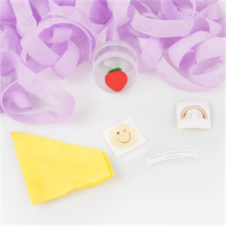 Meri Meri - Happy Face Icons Surprise Balls - Mutlu Yüzler Sürpriz Topları (X6)