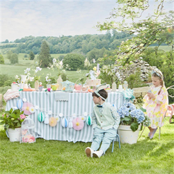 Meri Meri - Honeycomb Easter Bunny Garland - Petekli Paskalya Tavşan Asılan Süs