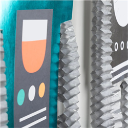 Meri Meri - Honeycomb Robot Decorations - Petek Robot Dekorlar - 4Lü