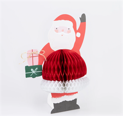 Meri Meri - Honeycomb Santa Tebrik Kartı