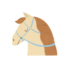 Meri Meri - Horse Napkins - At Peçeteler (X16)