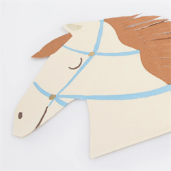 Meri Meri - Horse Napkins - At Peçeteler (X16)