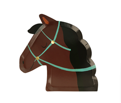 Meri Meri - Horse Plates - At Tabaklar (X8)