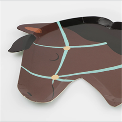 Meri Meri - Horse Plates - At Tabaklar (X8)