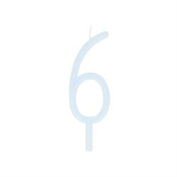 Meri Meri - İnce Rakam Mum - 6