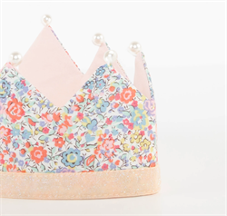 Meri Meri - İnci Ve Çiçekli Parti Tacı