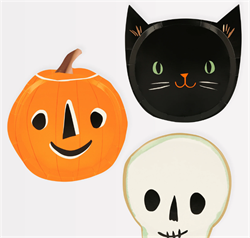 Meri Meri - Its Halloween! Plates - Cadılar Bayramı Tabak (8Li)
