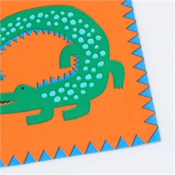 Meri Meri - Jungle Jamboree Large Napkins - Jungle Jamboree Peçeteler - S - 16 Adet