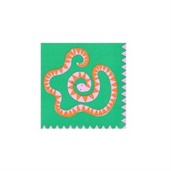 Meri Meri - Jungle Jamboree Large Napkins - Jungle Jamboree Peçeteler - S - 16 Adet