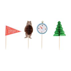 Meri Meri - Kamp Cupcake Kiti - 24 Adet