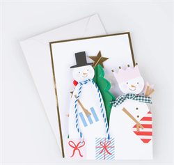 Meri Meri - Kardan Adam Tebrik Kartı