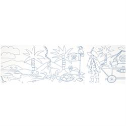 Meri Meri - Korsan Boyama Rulosu