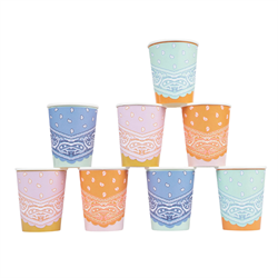 Meri Meri - Kovboy Bardaklar - 8 Adet