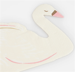 Meri Meri - Kuğu Şekilli Peçete - 16 Adet