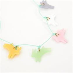 Meri Meri - Leaping Bunny Necklace - Tavşan Kolye