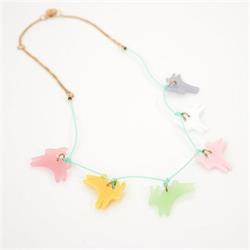 Meri Meri - Leaping Bunny Necklace - Tavşan Kolye
