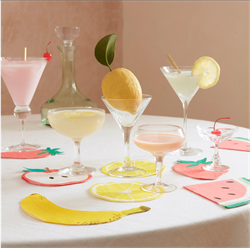 Meri Meri - Lemon Napkins - Limon Peçeteler (X16)