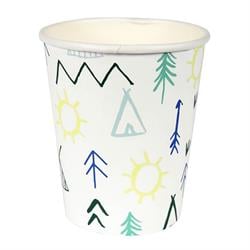 Meri Meri - Lets Explore Party Cups - Kamp Bardak