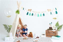 Meri Meri - Lets Explore Plates - Kamp Tabak - L