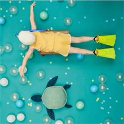 Meri Meri - Louie Sea Turtle - Louie Deniz Kaplumbağası