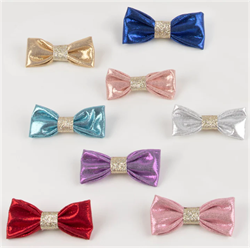 Meri Meri - Lurex Hair Bows - Parıltılı Kurdele Tokalar (8Li)