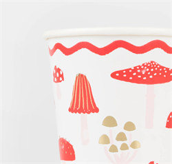 Meri Meri - Mantar Bardak - 8 Adet