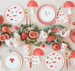 Meri Meri - Mantar Peçete - L - 16 Adet