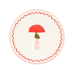 Meri Meri - Mantar Tabak - 8 Adet