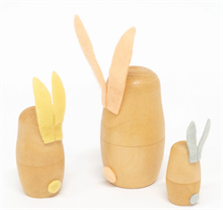 Meri Meri - Matruşka Tavşanlar - 5 Adet