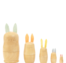 Meri Meri - Matruşka Tavşanlar - 5 Adet