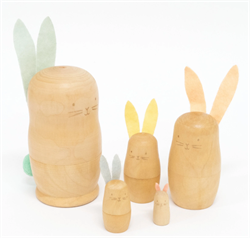 Meri Meri - Matruşka Tavşanlar - 5 Adet