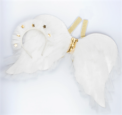 Meri Meri - Melek Kanatları ve Tacı Kostüm Seti / 3-6 Yaş