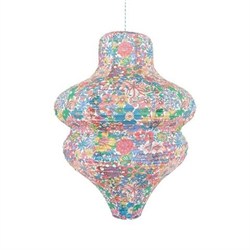 Meri Meri - Meri Meri X Liberty Bright Lanterns - Meri Meri X Liberty Parlak Fener Asılan Süsler - 3 Adet