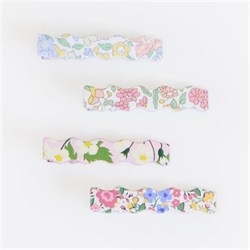 Meri Meri - Meri Meri X Liberty Wavy Hair Clips - Meri Meri X Liberty Dalgalı Saç Tokaları - 8 Adet