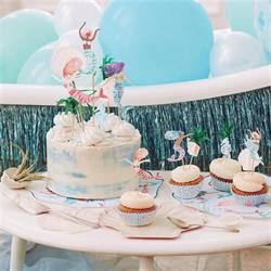 Meri Meri - Mermaid Cake Toppers - Deniz Kızı Pasta Süsleri