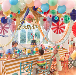 Meri Meri - Mini Fan Garland - Mini Yelpaza Asılan Süsler