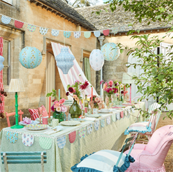 Meri Meri - Molly Mahon Fabric Garland - Molly Mahon Kumaş Asılan Süs