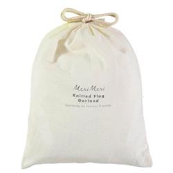 Meri Meri - Multicolor Knitted Flag Garland - Renkli Örme Bayraklar Asılan Süs