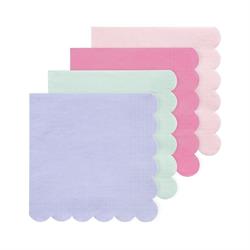 Meri Meri - Multicolor Napkins - Çok Renkli Peçeteler - L- 20Li